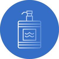 After Shave Flat Bubble Icon vector