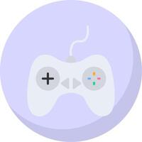 Controller Flat Bubble Icon vector