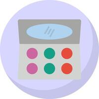 Contour Flat Bubble Icon vector