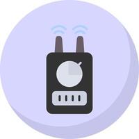 Device Flat Bubble Icon vector