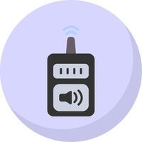 Device Flat Bubble Icon vector