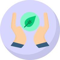 Vamos verde plano burbuja icono vector