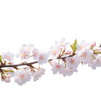 generated ai Cherry blossom flower png