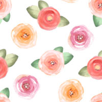 Seamless pattern little flower tiny blossom isolated element png