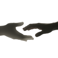 hand gester på en transparent bakgrund png