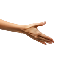 Hand Gesten auf ein transparent Hintergrund png