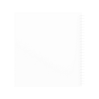 Blank and white notebook with spiral without background. Template for mockup png