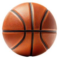 réaliste basketball balle. transparent Contexte png