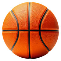realistisk basketboll boll. transparent bakgrund png
