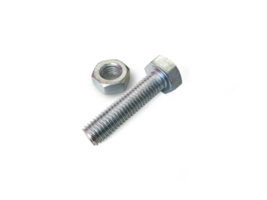 Nut and screw, transparent background png