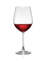 wijn in een glas, transparant achtergrond png