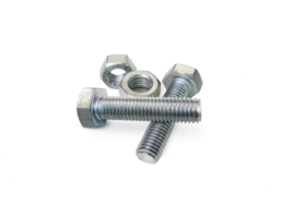 Nut and screw, transparent background png