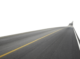 Empty streets, transparent background png