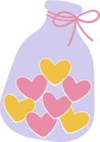 carino San Valentino elementi png