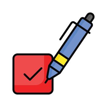 Have a look at creative icon of checkbox, elections checkbox design vector