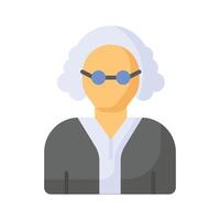 Have a look at this premium icon of judge, professional worker and employee vector
