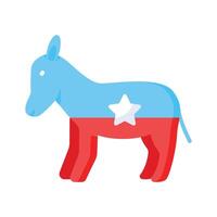 American political party design, easy to use and download vector