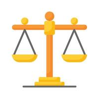 Have a look at this beautiful icon of law scale, justice scale vector