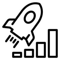 performance line icon vector