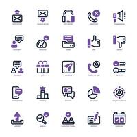 Survey and Feedback icon pack for your website, mobile, presentation, and logo design. Survey and Feedback icon dual tone design. graphics illustration and editable stroke. vector