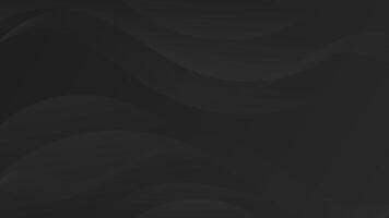 Modern Black Grey Wave Background. Enhance your visuals with the modern touch of black and grey gradient waves in this abstract design. Ideal for websites, social media, advertising, and presentations vector