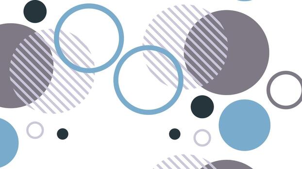 illustration background with creative abstract pattern vector