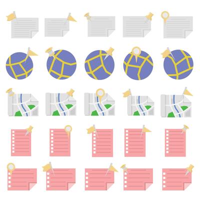 Illustration of pin map pack
