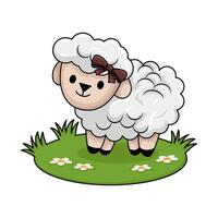 Illustration of sheep vector