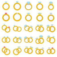 Illustration of ring pack vector