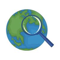 Illustration of global search vector