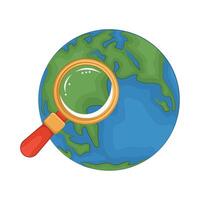 Illustration of global search vector