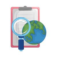 Illustration of global search vector