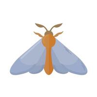 Moth icon clipart avatar logotype isolated illustration vector