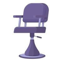 salón Barbero silla icono dibujos animados . asiento belleza vector