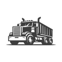 truck logo template, truck logo elements, truck logo illustration vector