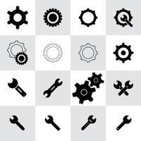 Settings Icon Design vector