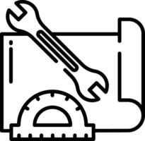 geología documento contorno ilustración vector