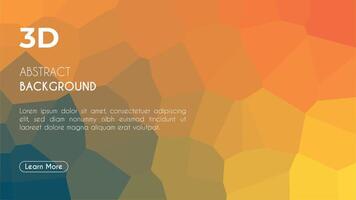 Creative modern and minimalist future geometric abstract background template. vector