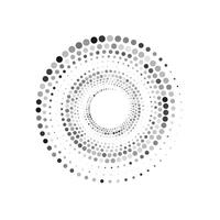 Circle Halftone Art vector