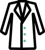 overcoat illustration design vector