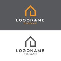 Modern minimalist business logo design, clean vector