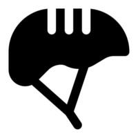 ciclismo casco icono para web, aplicación, infografía, etc vector