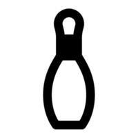 Bowling Pins icon for web, app, infographic, etc vector