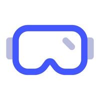 Swimming Goggles icon for web, app, infographic, etc vector