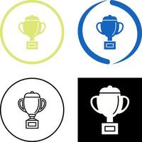 diseño de icono de trofeo vector