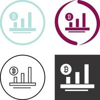 Chart Icon Design vector