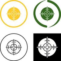 Target Icon Design vector