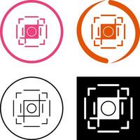 Crop Icon Design vector