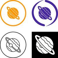 Planet Icon Design vector