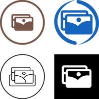 fotografía icono diseño vector